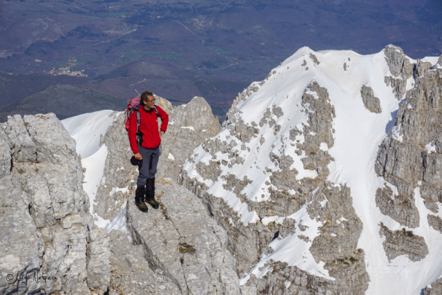 Il Monte Sirente: Alpinista Angelo