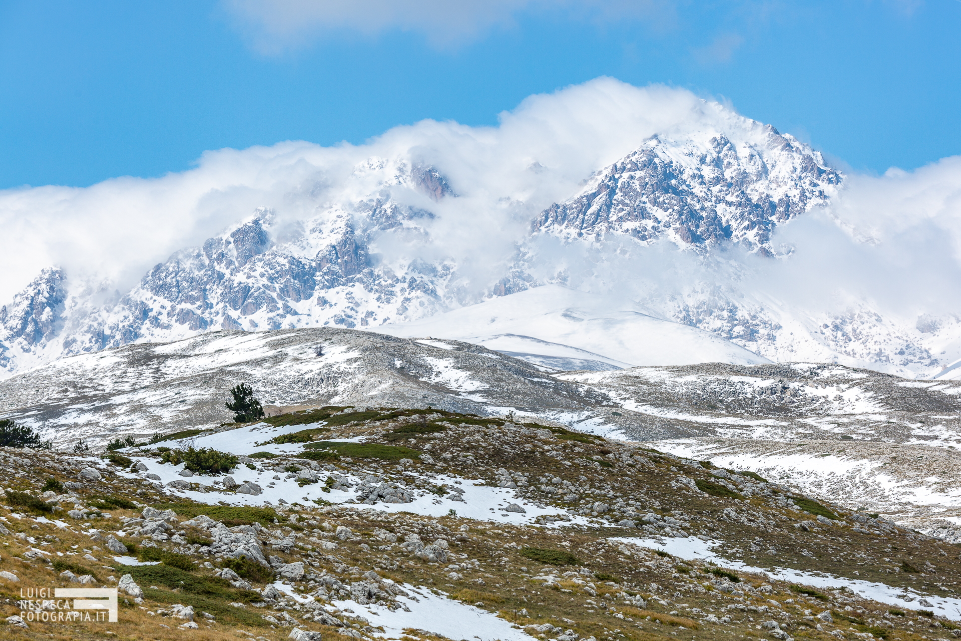Monte Prena - Monte Veticoso e Cima delle Veticole - Prima Neve - Parco Nazionale del Gran Sasso