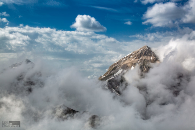 20 - Nuvole sul Pizzo d'Intermesoli - Un anno al Gran Sasso