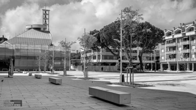 Francavilla al Mare - Piazza SantAlfonso  in Lockdown