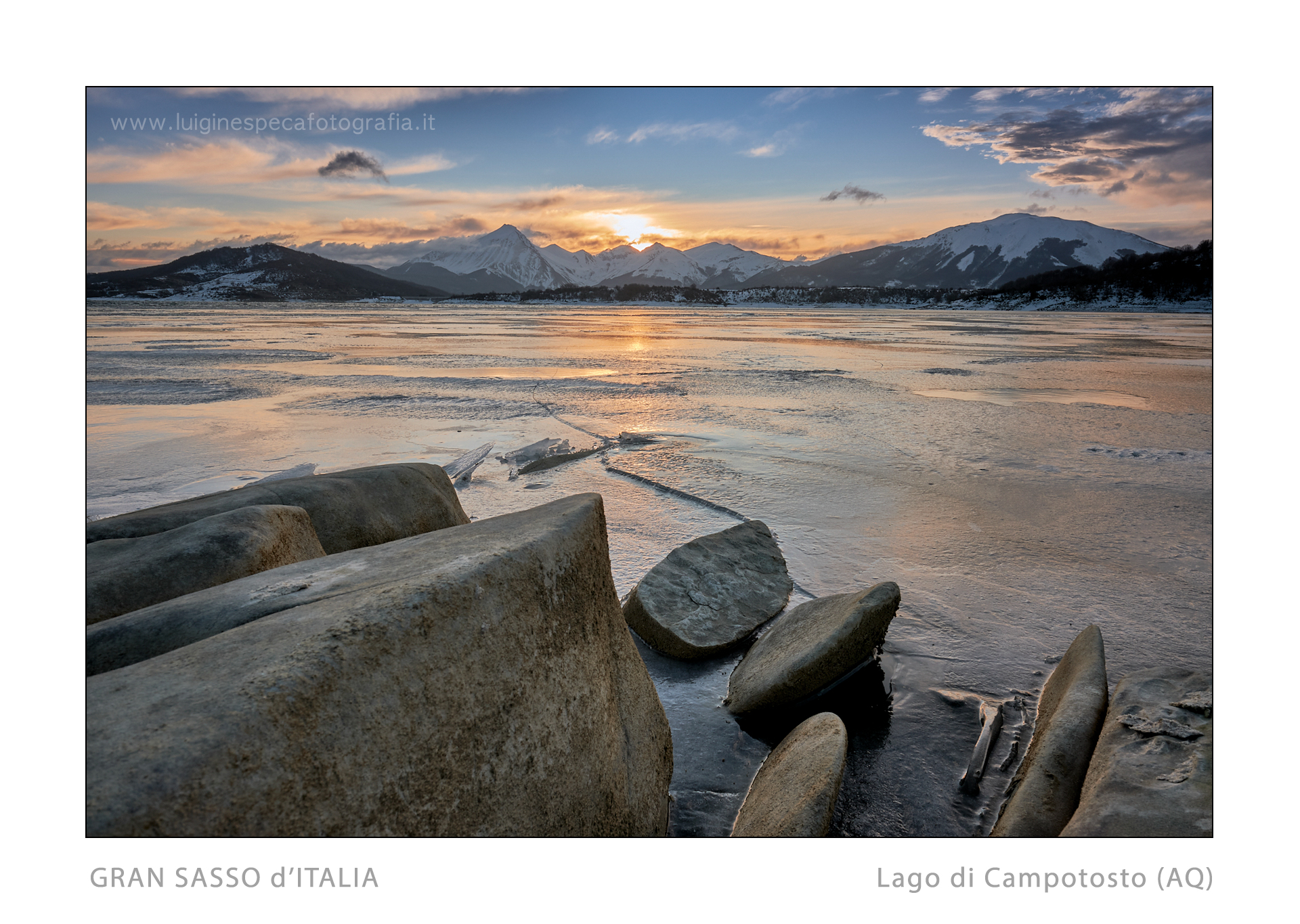 03 - Alba di ghiaccio sul Lago di Campotosto