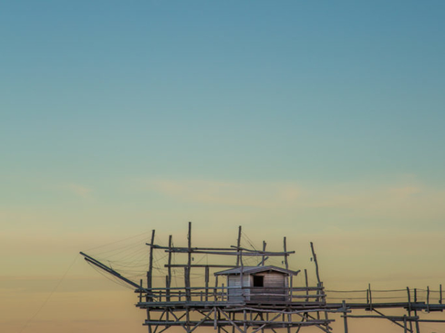 Il trabocco Turchino e la super luna - San Vito (CH)
