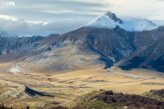 08 - Campo Imperatore: neve sul Monte Camicia