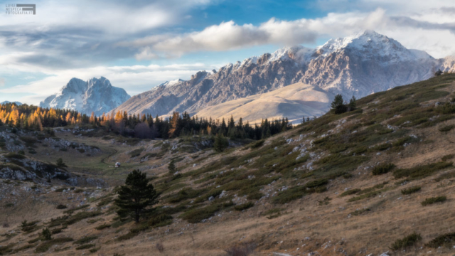 13 - Nei pressi del Rifugio Ricotta - Corno Grande e Monte Prena