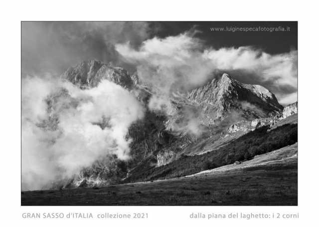 N° 1 - Dalla piana del laghetto: i 2 corni