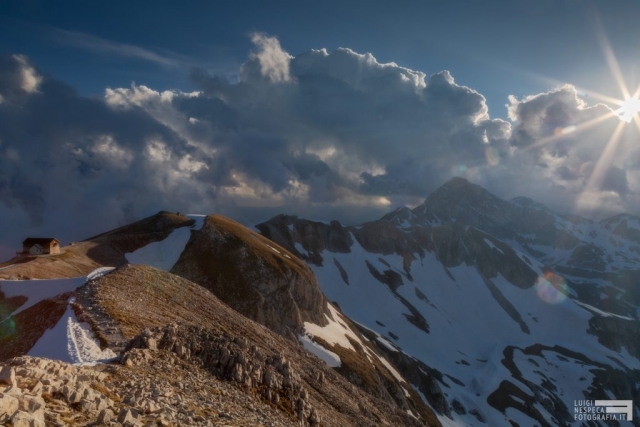 Tramonto a 2400 metri - GRAN SASSO