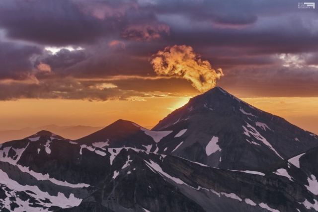 Tramonto a 2400 metri - GRAN SASSO