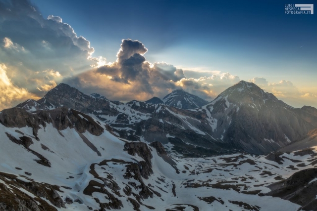 Tramonto a 2400 metri - GRAN SASSO