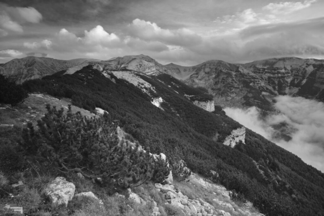 Le creste del Monte Cavallo e le cime più alte della Maiella
