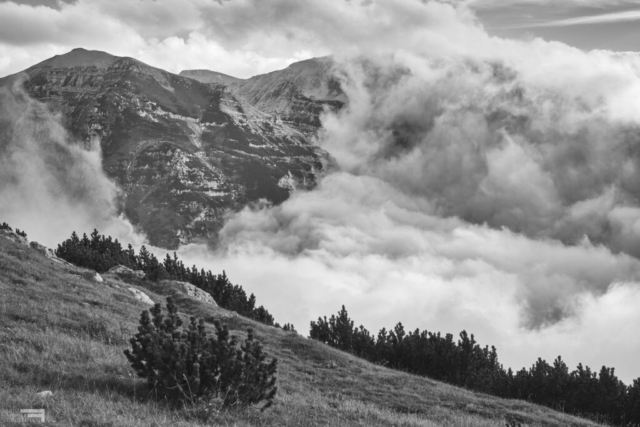 Le creste del Monte Cavallo e le cime più alte della Maiella